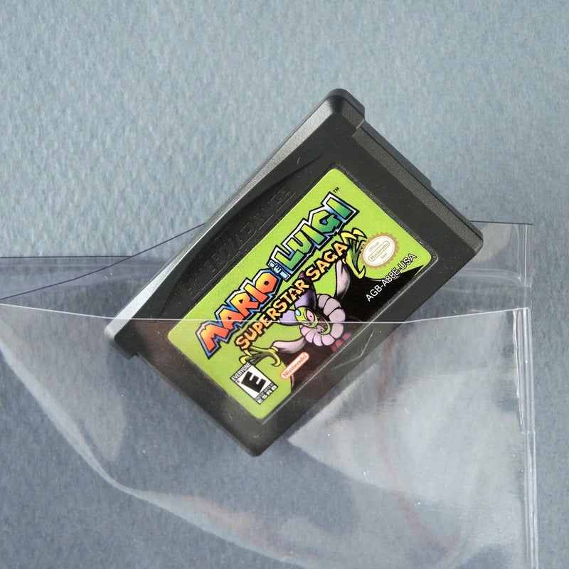 STORE SMART StoreSMARTÂ® - Plastic Pages for Video Game Cartridges/Cards - with Flaps - for 3-Ring Binders - 10-Pack - VH308F-GAME-10 - Image 2